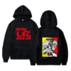Dandadan Cartoon Hoodie WOMEN Kawaii Cute Combat Funny Harajuku Manga Print Pullovers Autumn Winter Alien Prevalent - Dandadan Store