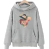 Dandadan Cartoon Hoodie WOMEN Kawaii Cute Combat Funny Harajuku Manga Print Pullovers Autumn Winter Alien Prevalent.jpg 640x640 20 - Dandadan Store