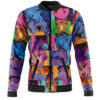 Dandadan Opening Dandadan Bomber Jacket FRONT Mockup - Dandadan Store