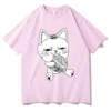 Dandadan Takakura Ken T shirts WOMEN Fashion Comfortable Tshirts 100 Cotton High Quality T Shirts Cats - Dandadan Store