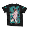 Momo Ayase Psychic Dandadan Streetwear T Shirt BACK WRINKLY - Dandadan Store