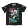 Momo Ayase Psychic Dandadan Streetwear T Shirt FRONT WRINKLY - Dandadan Store
