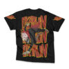 Okarun Speed Demon Dandadan Streetwear T Shirt BACK WRINKLY - Dandadan Store