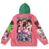 momo Streetwear Hoodie back - Dandadan Store