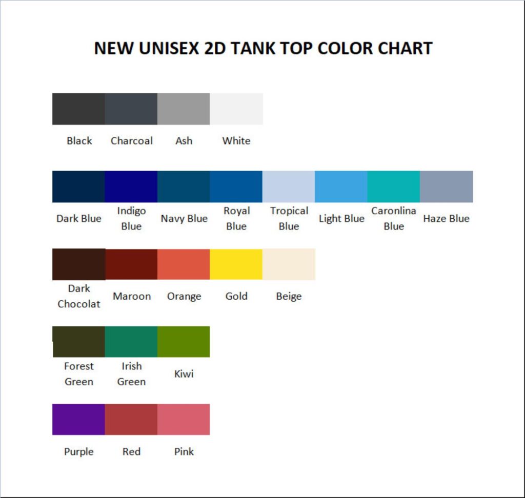 tank top color chart 1 - Dandadan Store